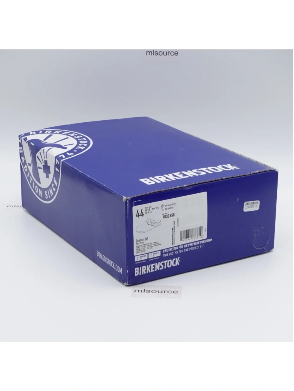 NEW Men's Birkenstock Boston BS Suede Clogs 1030658 New Navy